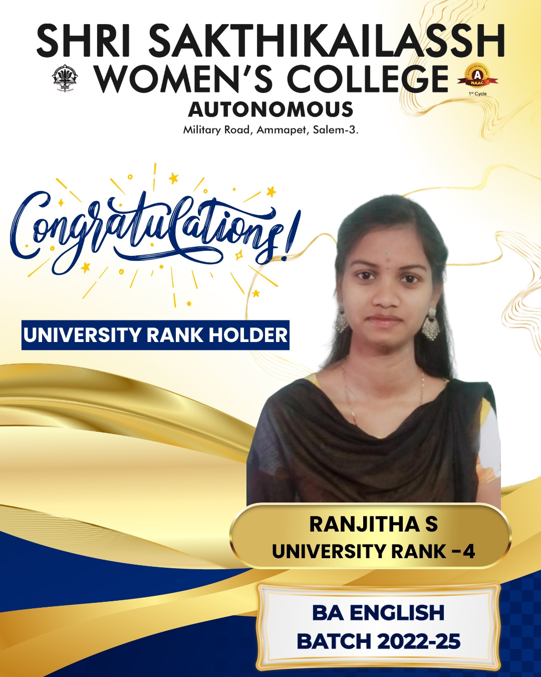 Gold Medalist Achievement